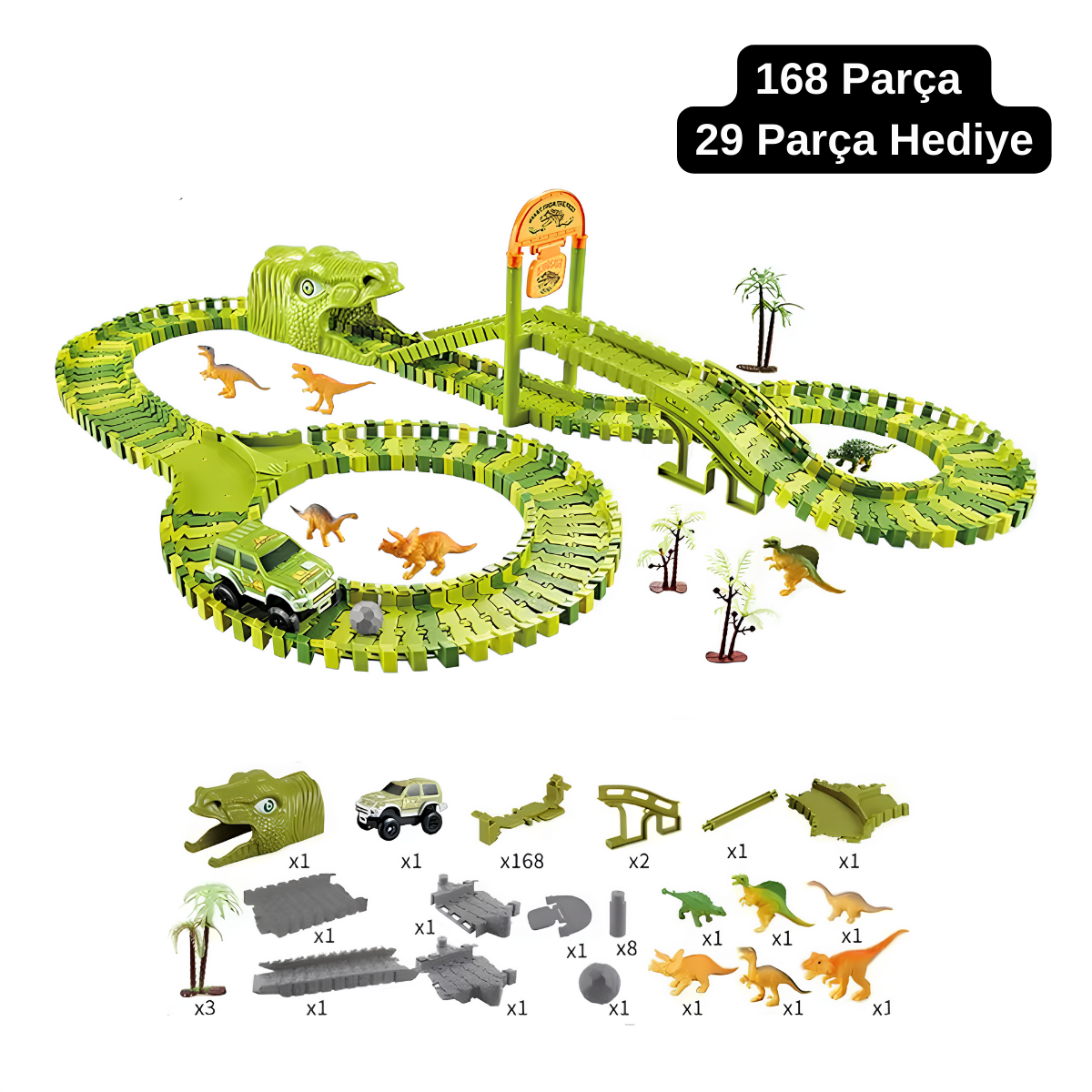 Dinosaur Tren Seti