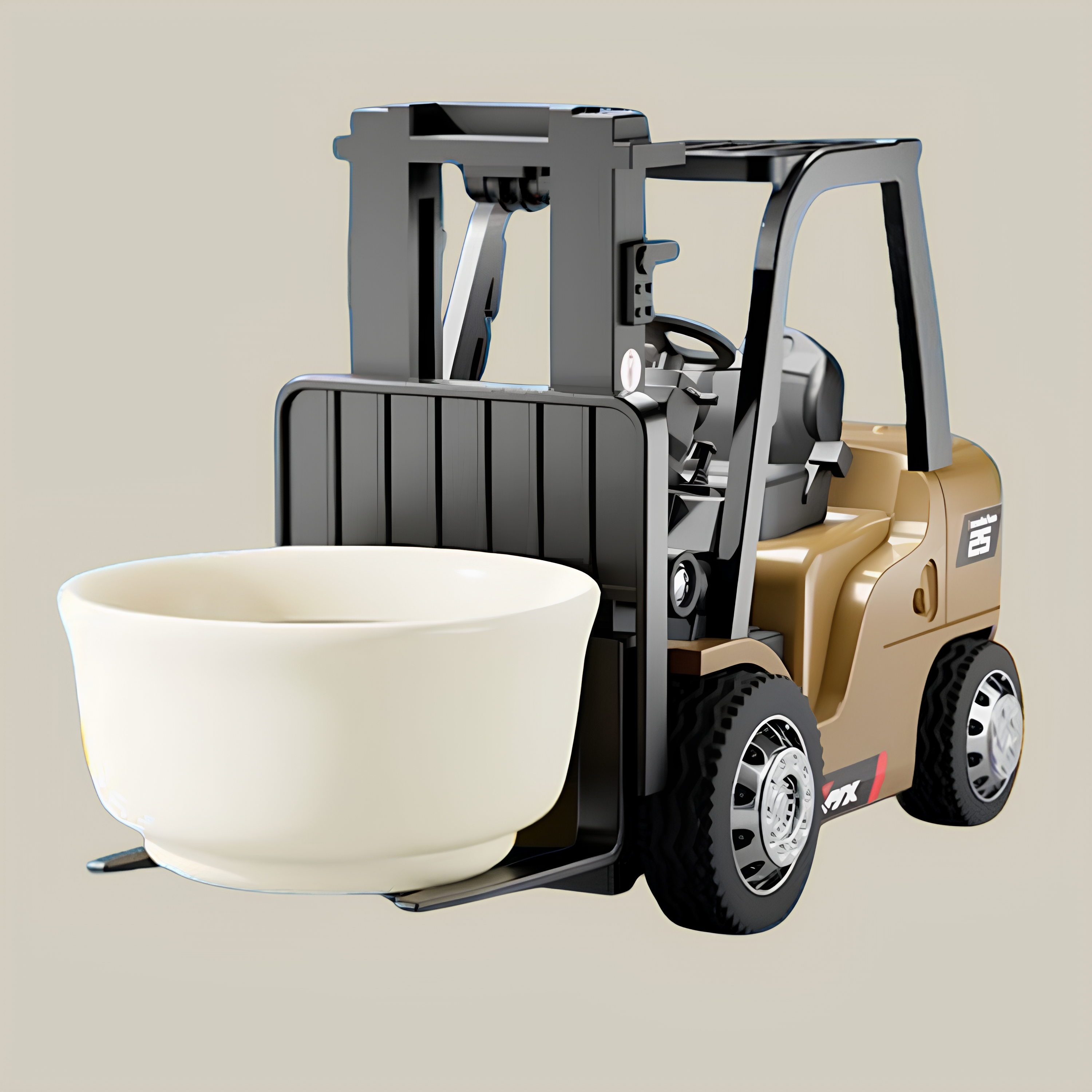 Uzaktan Kumandalı Mini Forklif Arabası